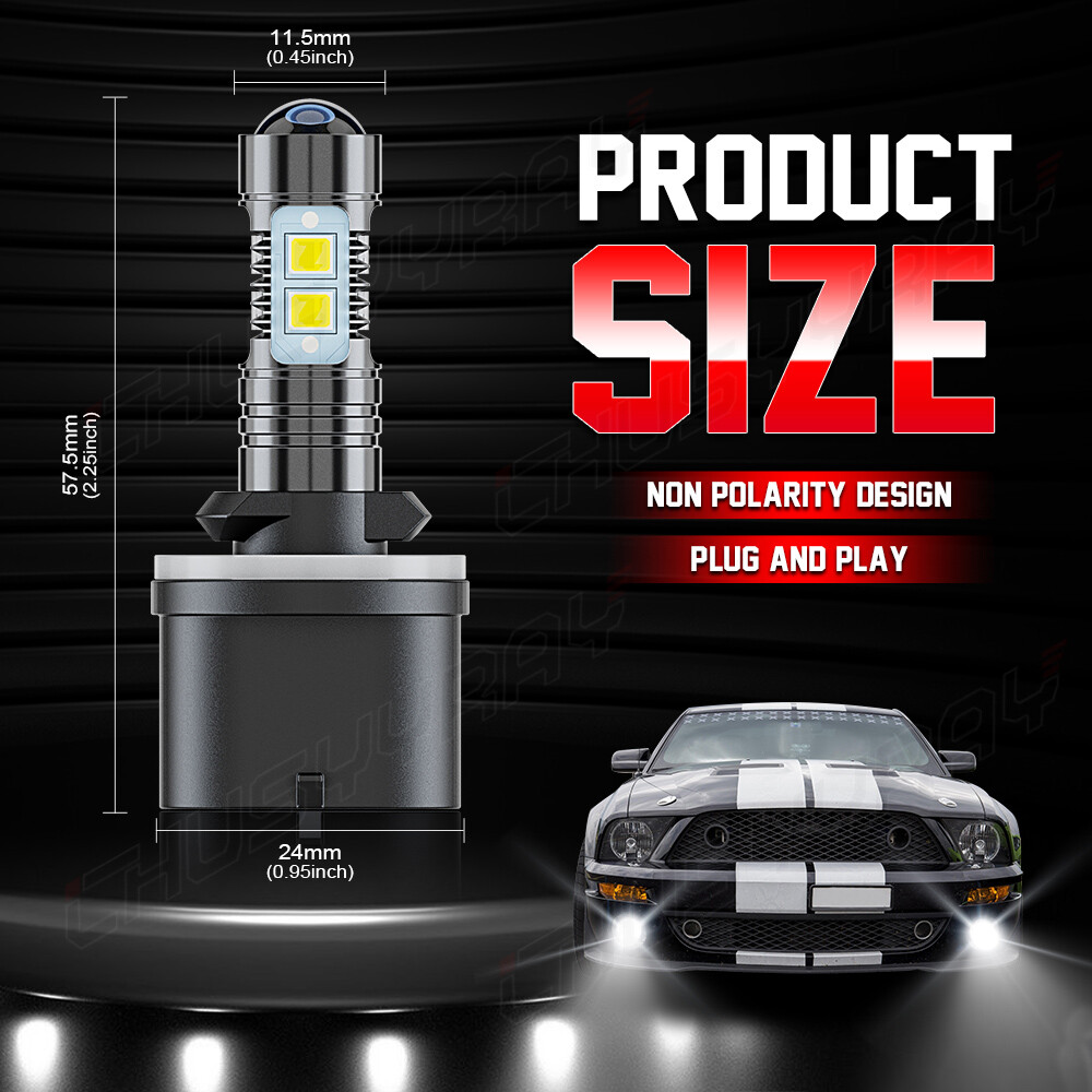 For Chevy Silverado 1999-2002 Tahoe 2000-2006 6000K LED Headlights Lights Bulbs