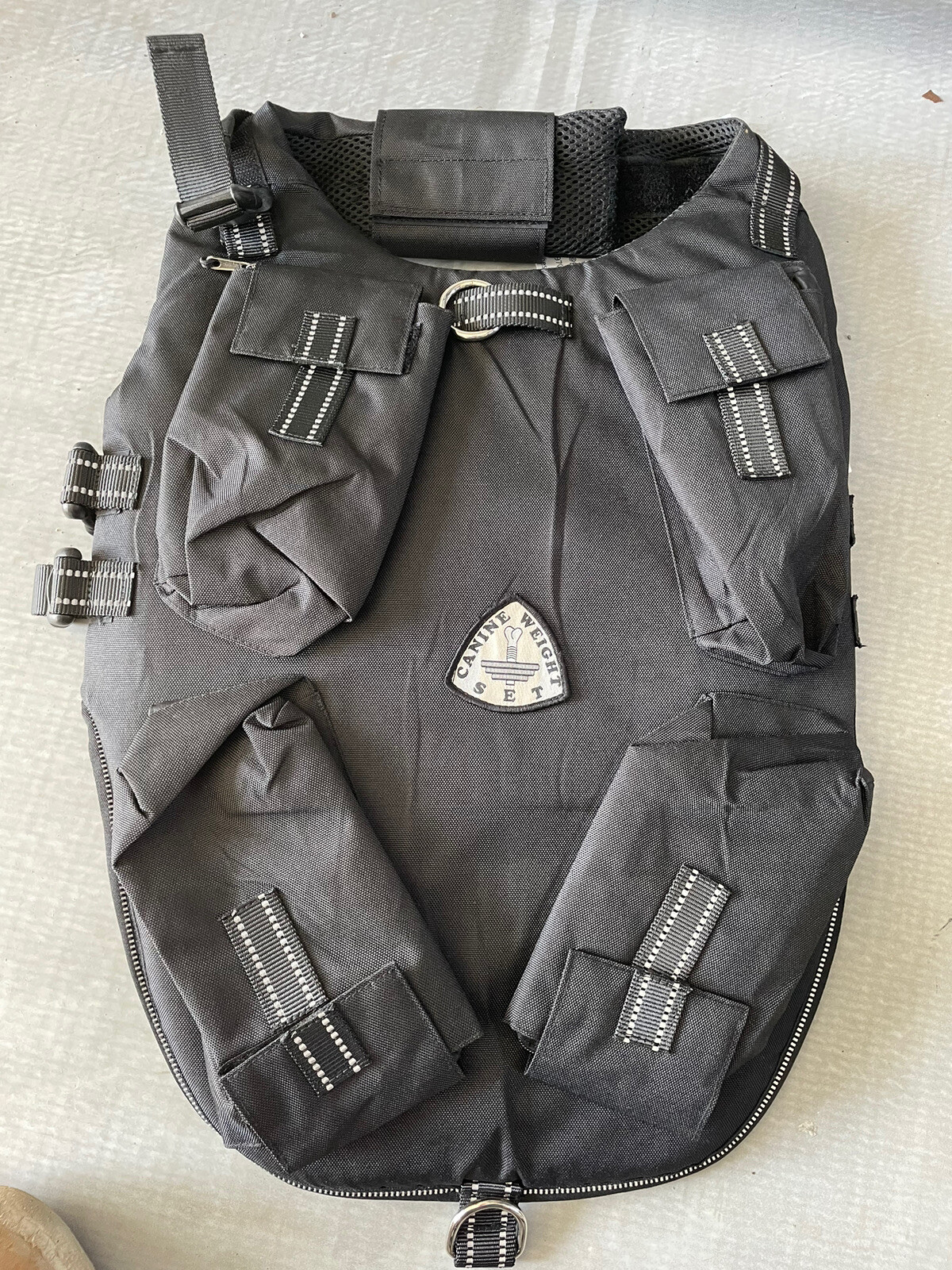 Size Small - CANINE WEIGHT SET® 5 in 1 Weighted Dog Vest - Enhance Performance