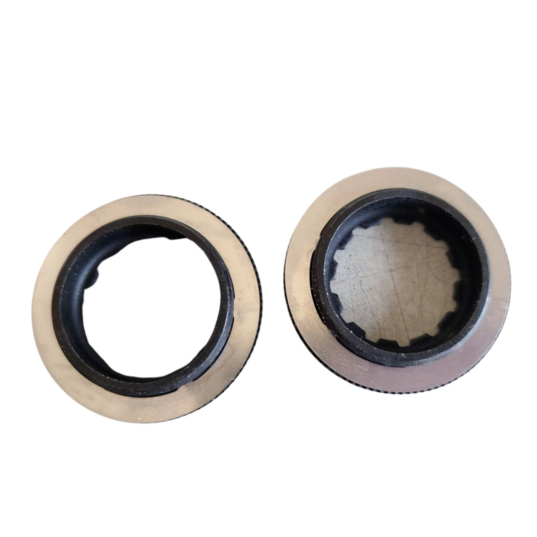 Shimano Centerlock Disc Brake Rotor Lock Ring Black MTB ROAD 2PCS MTB Fit Sram