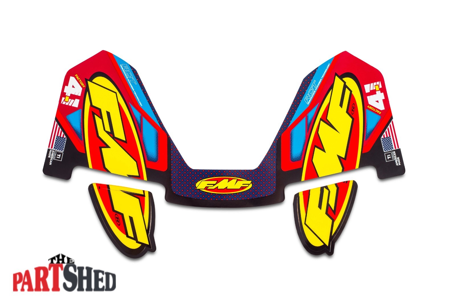 FMF Exhaust Muffler 4.1 Factory Replacement Sticker 014841