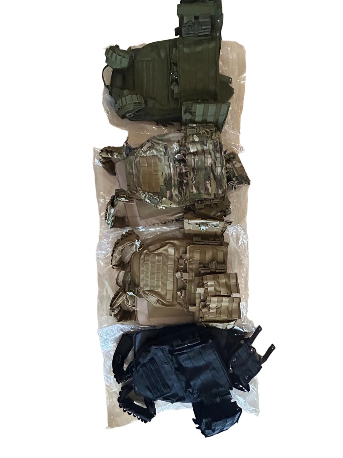 Tactical Vest Plate carrier Fits 11x14 And 10x12 Armor Plates
