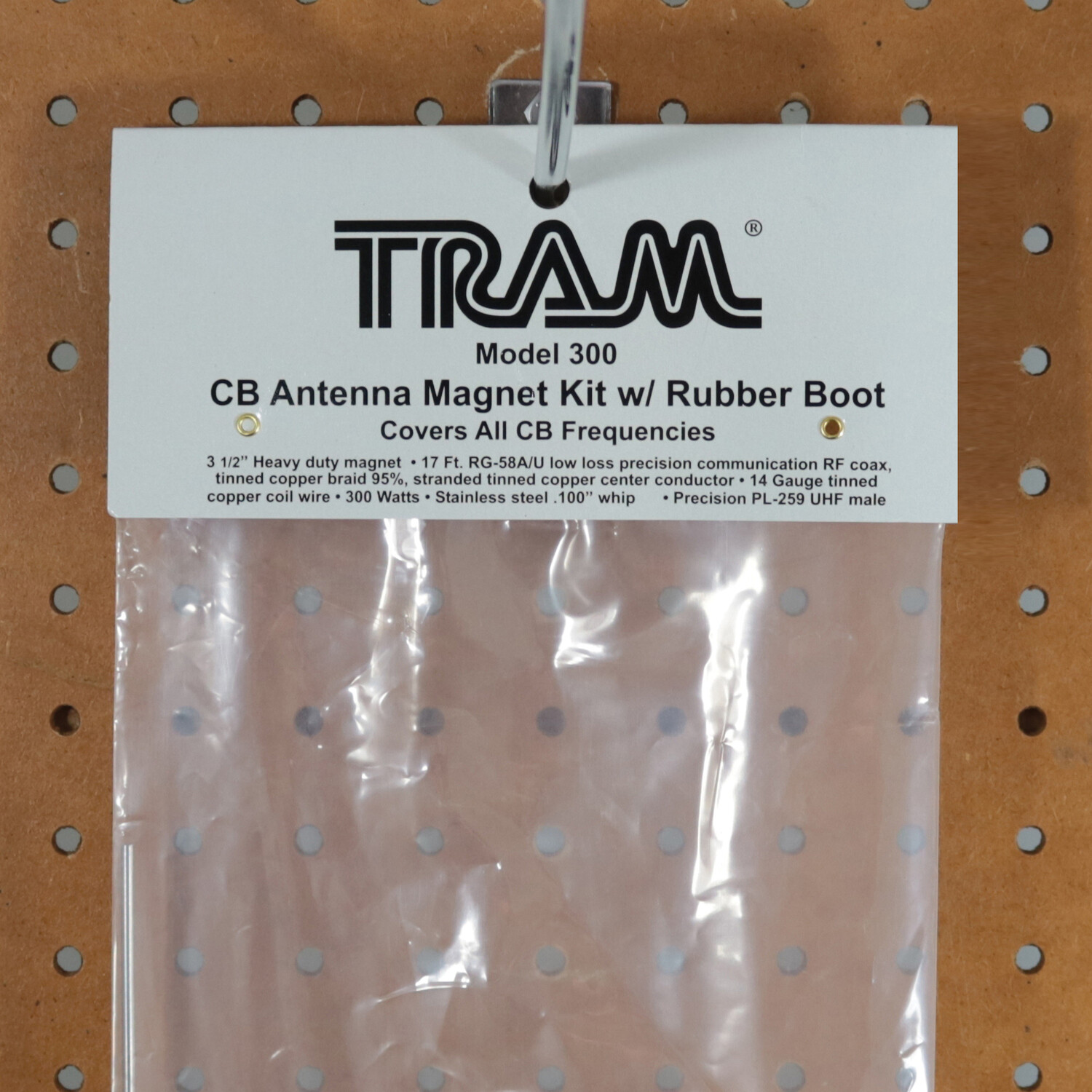 TRAM TRAM 300 300-Watt 26 MHz to 30 MHz 1-Piece Magnet-and-Coil-Housing...