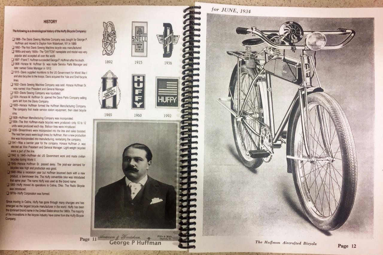 All NEW HUFFMAN BICYCLE antique bike HISTORY BOOK classic vintage bikes