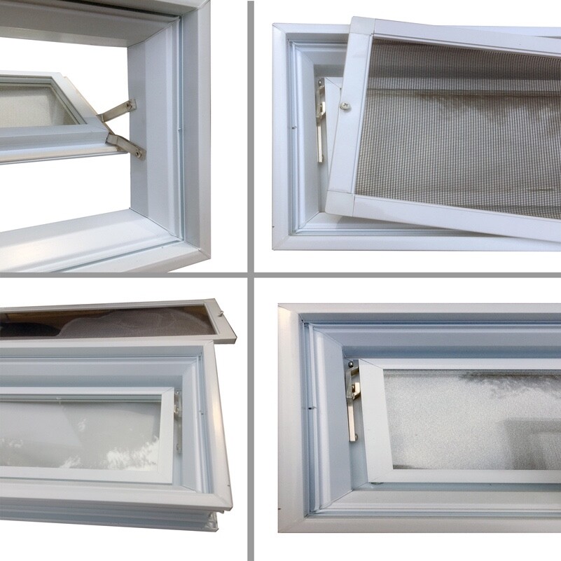 Replacement basement hopper windows - Made in the USA