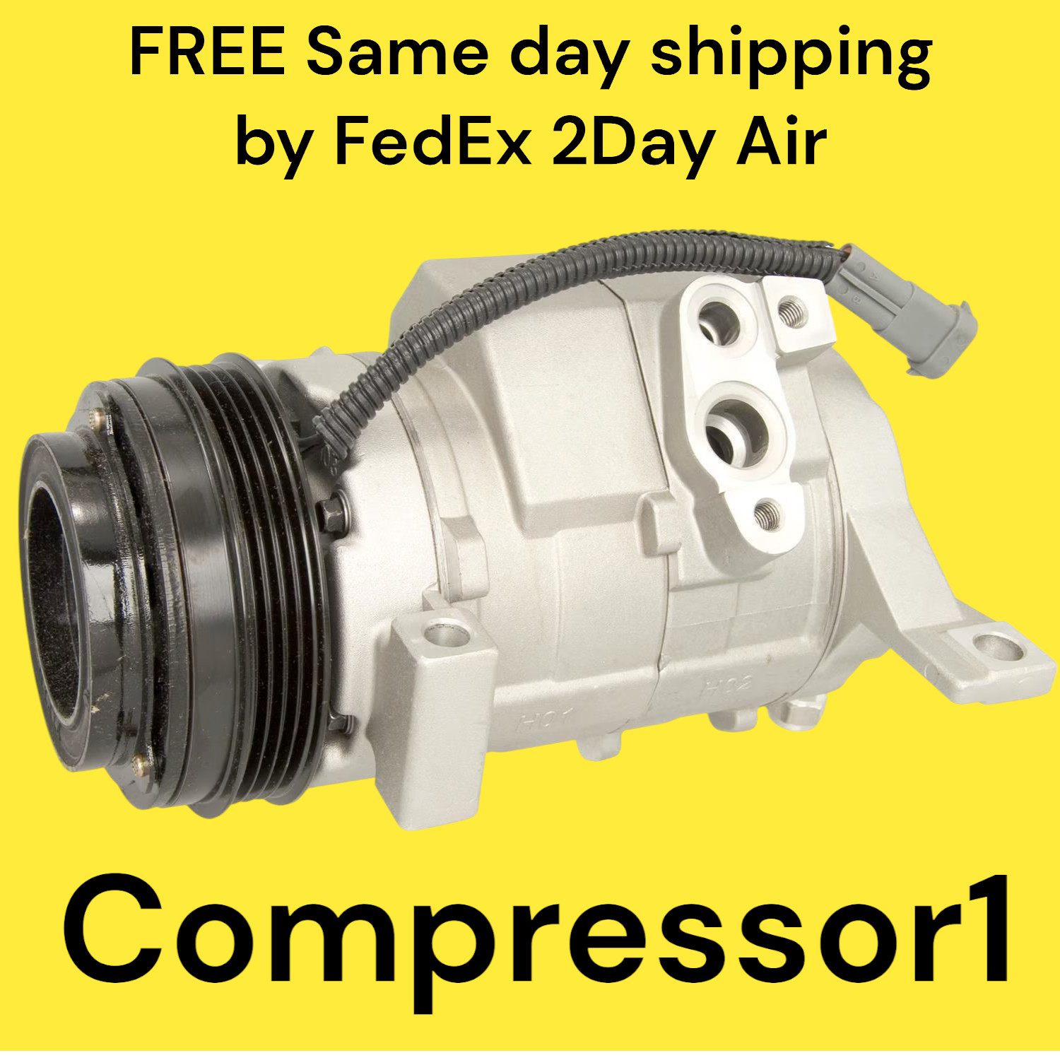 AC Compressor For 2001-2014 Tahoe Suburban Yukon,Silverado Sierra 1500 2001-2013