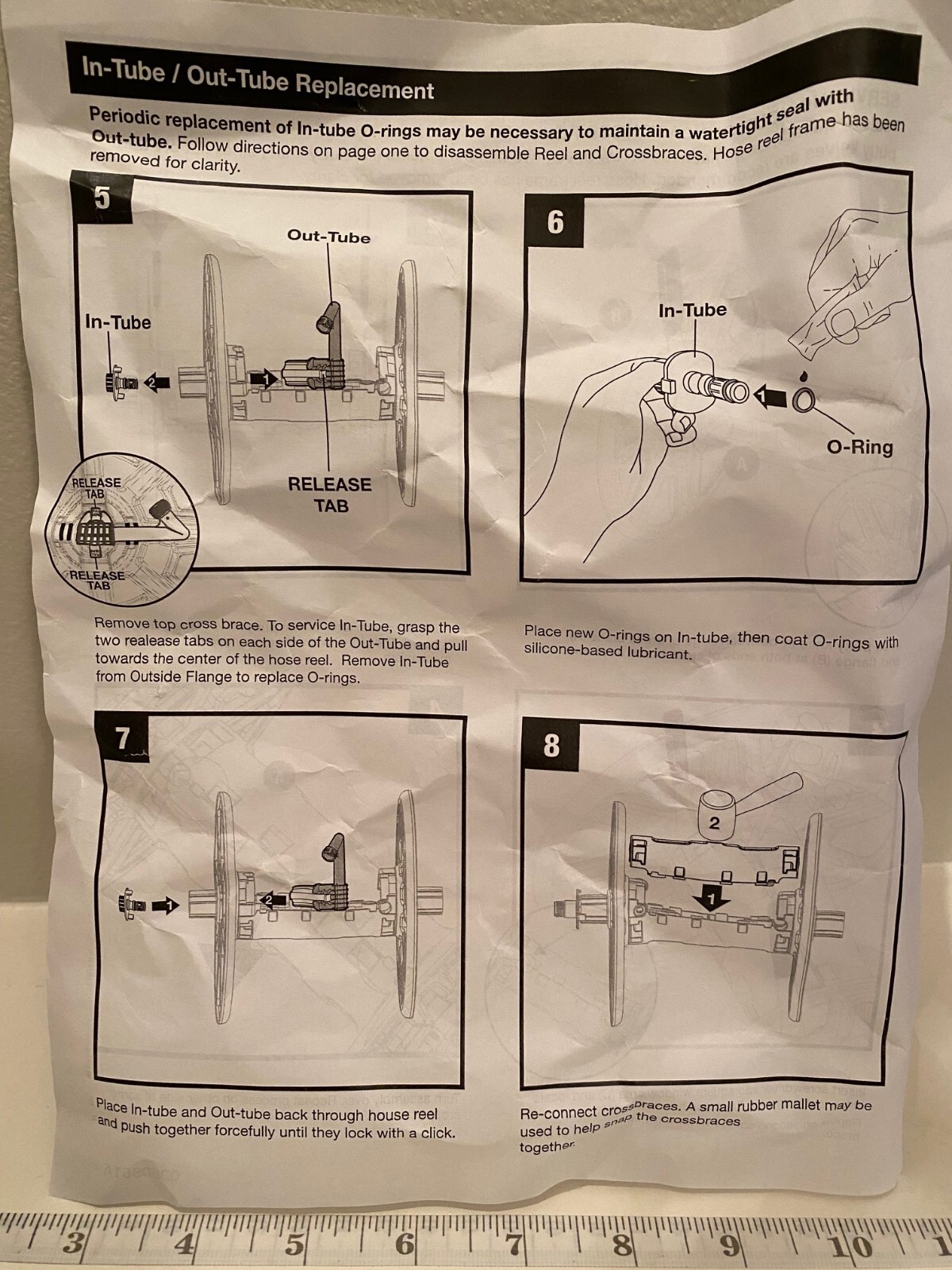 NEW OEM SUNCAST HOSE REEL IN TUBE / OUT TUBE REPAIR KIT (FEMALE IN-TUBE) PARTS