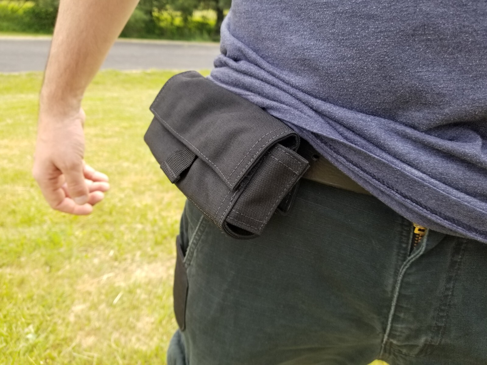 US Military TP11 Safariland 12 Rd Shotgun Shell Pouch 12 Ga w/ Molle Attachment