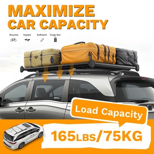 Cross Bar Roof Side Rail Luggage Rack For Honda Odyssey 2011-2017 #08L04-TK8-102