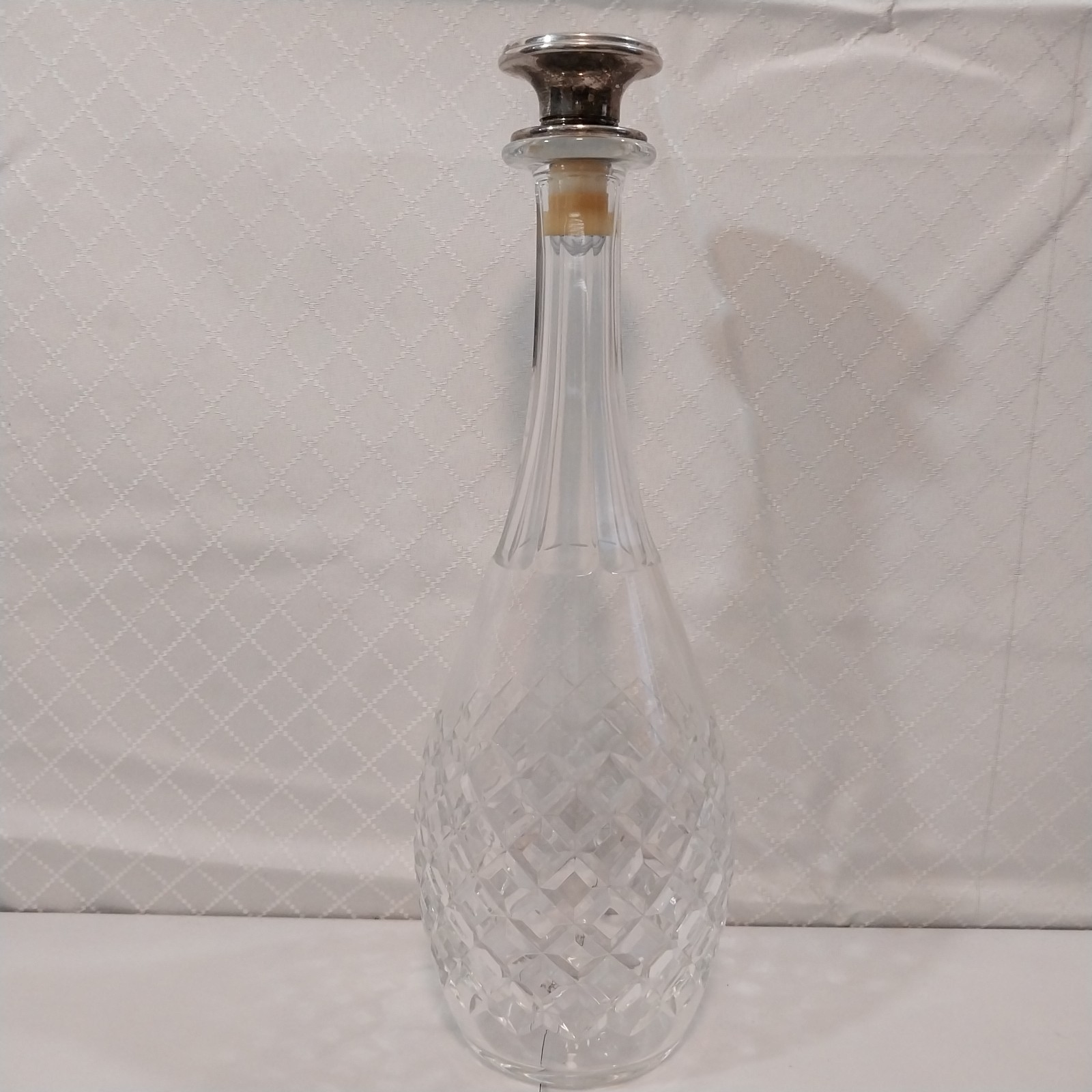 Vintage Baccarat Imported crystal Decanter France 12"