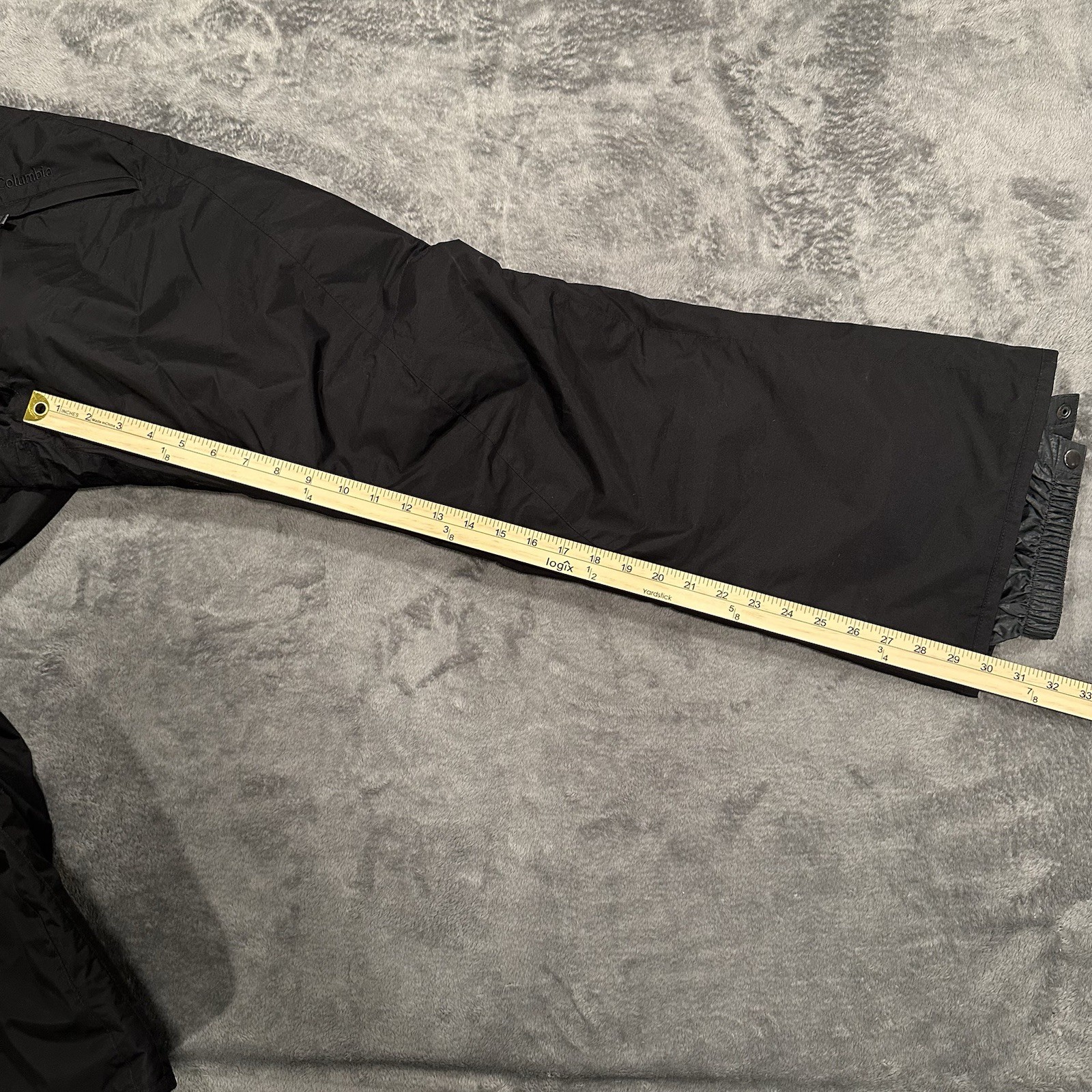 Columbia Womens Ski Snow Pants Insulated Waterproof OMNI-TECH Black Size M