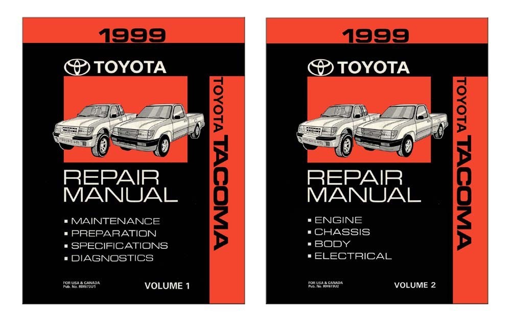 1999 Toyota Tacoma Factory Shop Service Manual