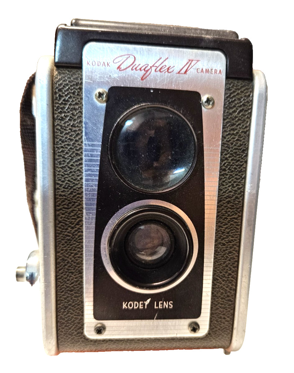 Vintage KODAK Duaflex IV Camera "Worked Last Time Used"! Comes with 1 Roll Film!