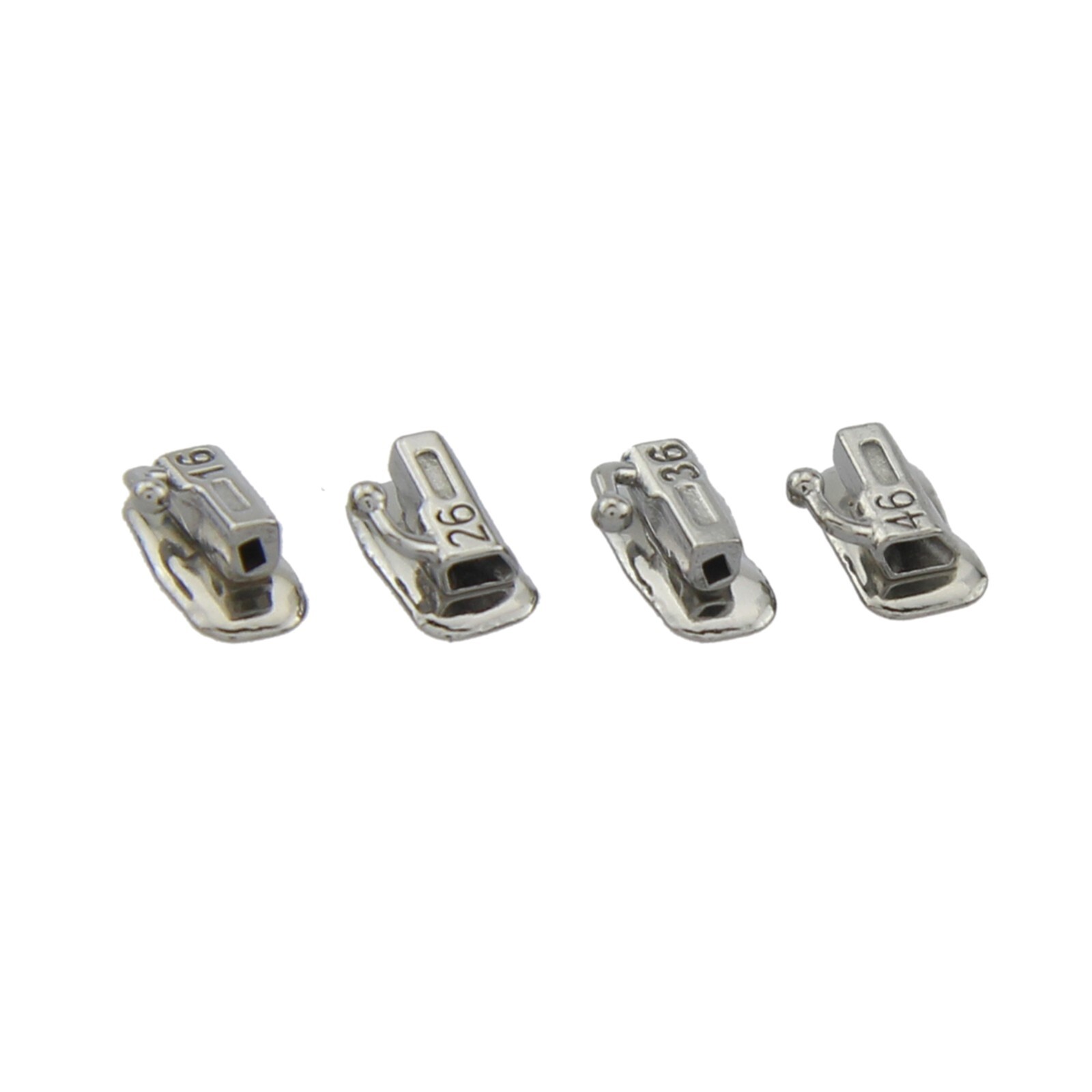 tubos de ortodoncia Dental Orthodontic Buccal Tube 1st 2nd Molar MBT Roth 022