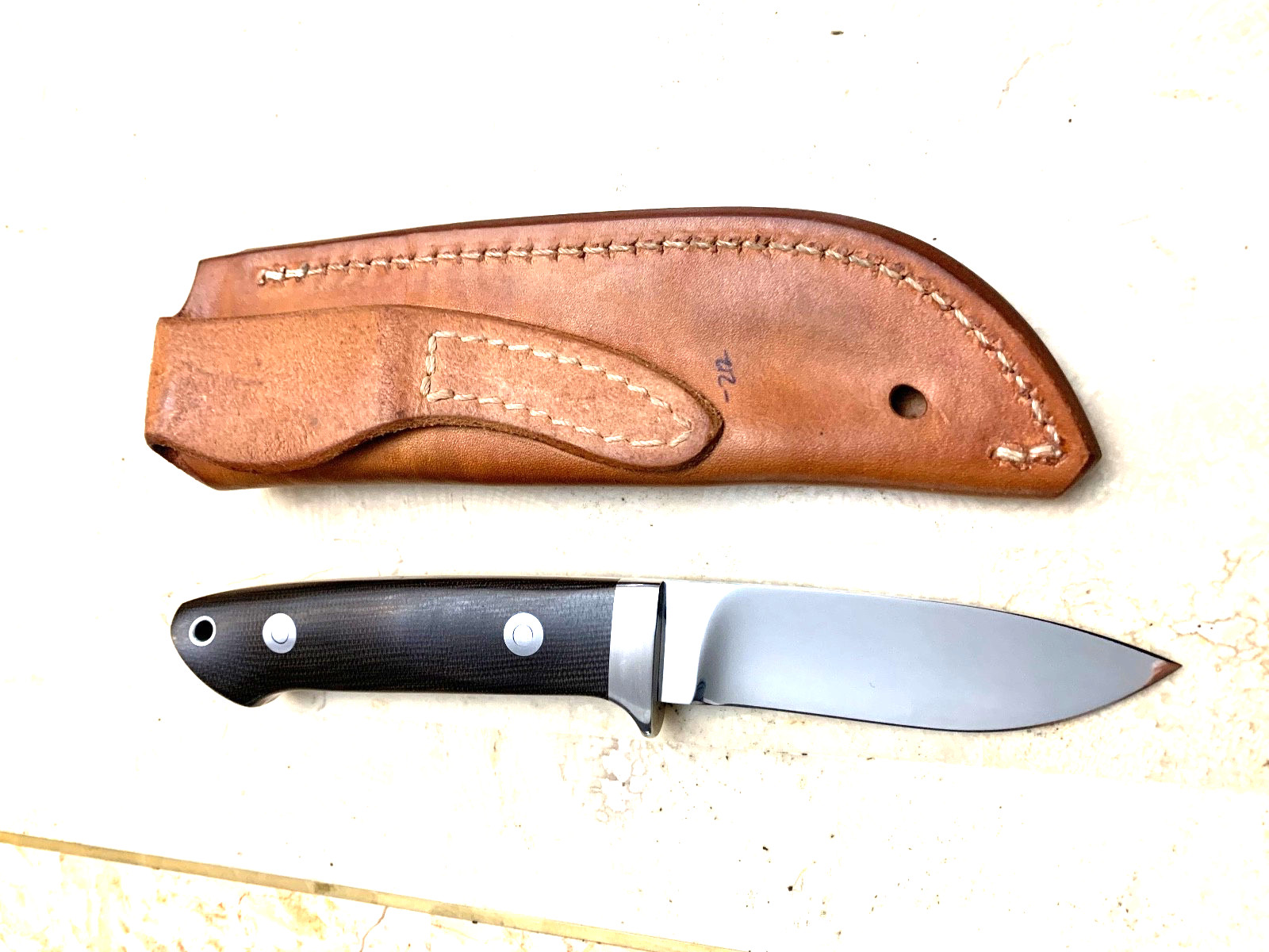 *Marcus Lin* Worked with R.W.Loveless ,Loveless Design,Beautiful KnifeNever Used