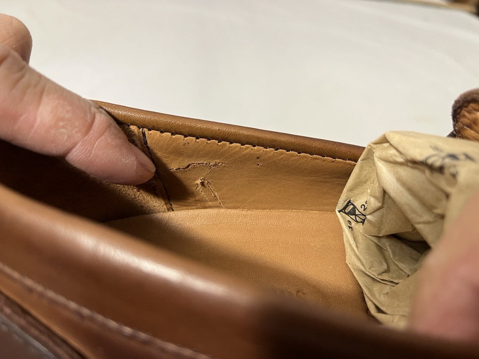 Allen Edmonds "RANDOLPH" BIT Penny Loafer Dress Sneakers 9.5 D Mahogany NWB $300