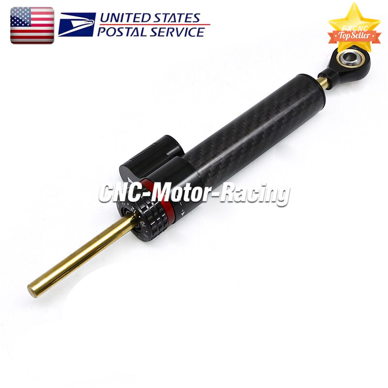 For Kawasaki Ninja ZX636 ZX6R 2005-2006 Steering Damper with Bracket Mount Kit