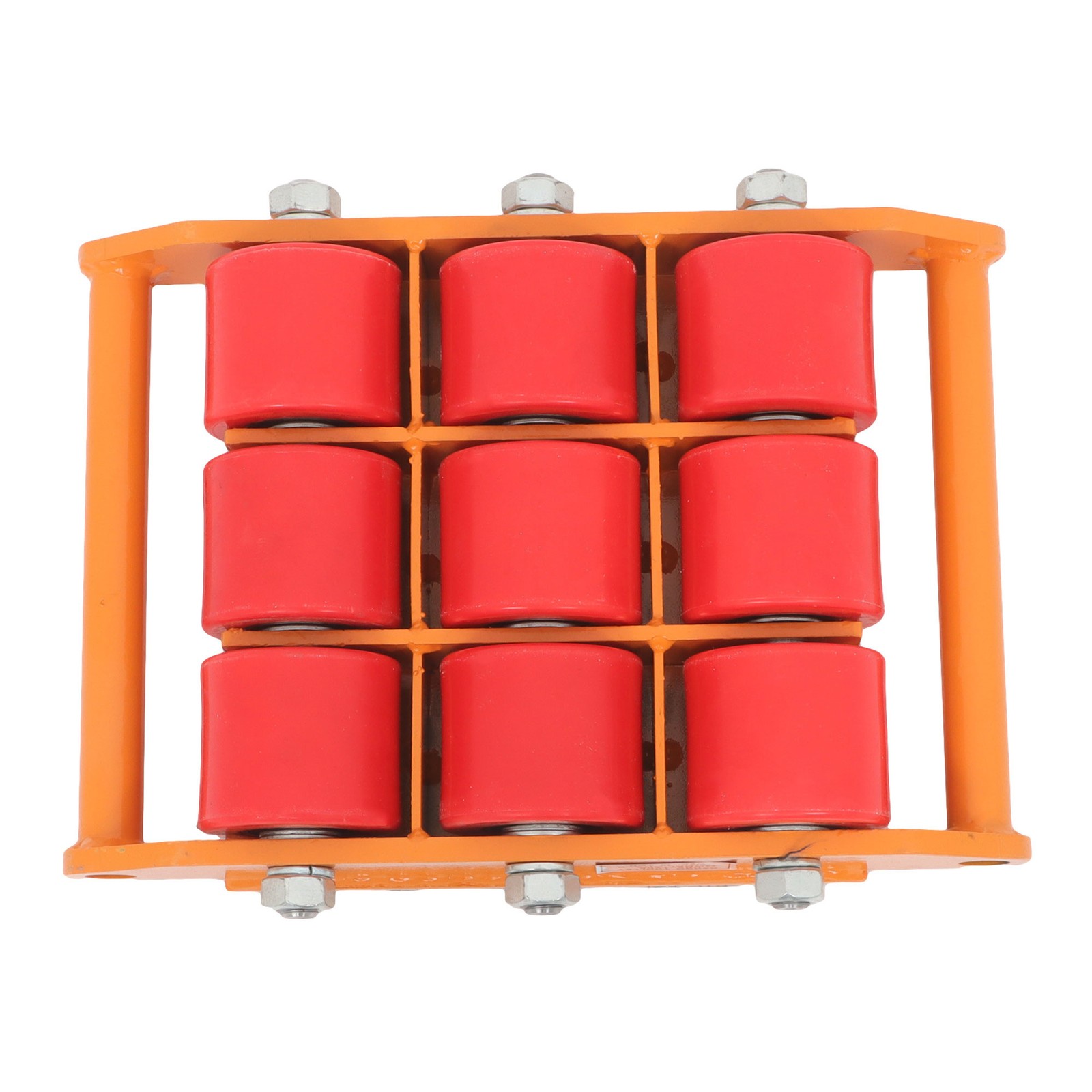 15 Ton 33069Lbs Heavy Duty Machinery Skate Dolly Mover Roller Cargo Trolley 360°