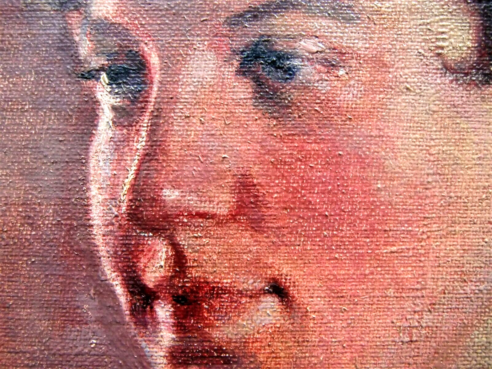 Eduard Veith 1856-1925 Austria Vienna Woman Girl Portrait Collectible! #154