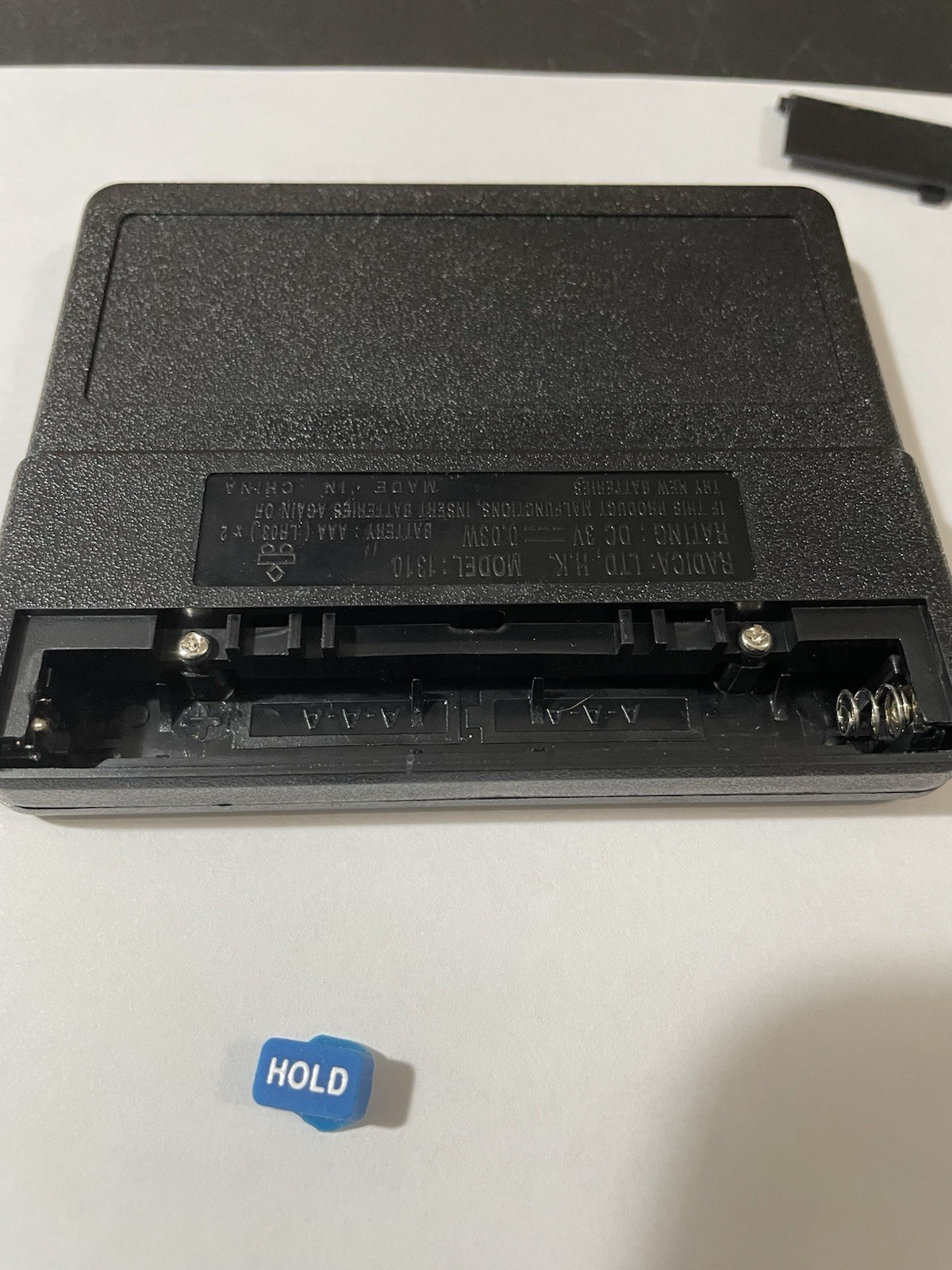 Radica Pocket Poker Royal Flush 3000 Electronic Handheld Game PARTS ONLY