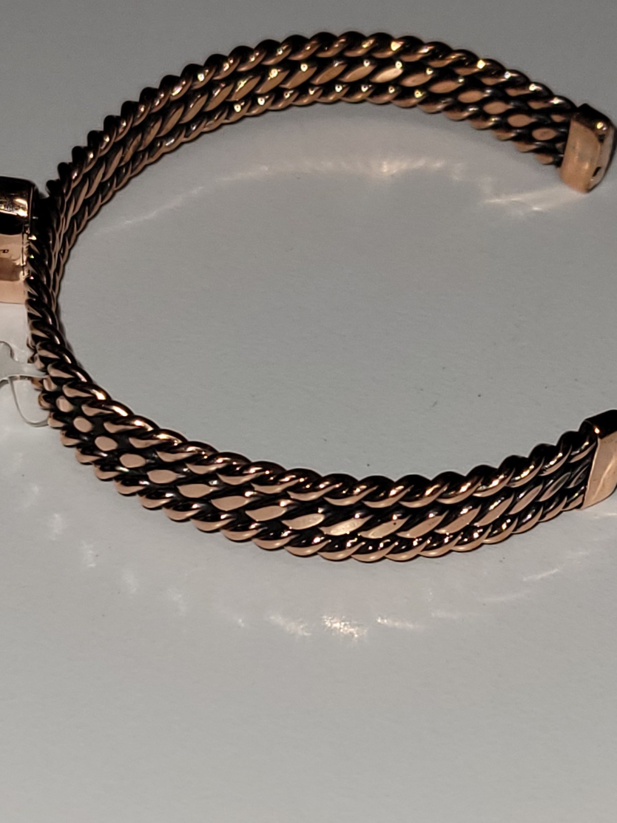 Sonoran Gold Turquoise Copper Cuff Bracelet New Free Shipping