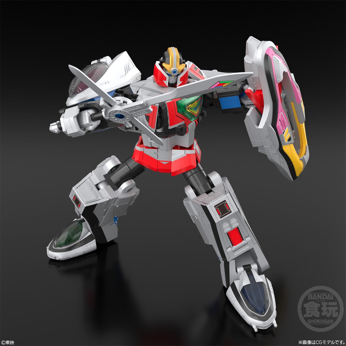 Bandai SMP 3D Formation Time Robo Time Force Megazord Model Kit US Seller