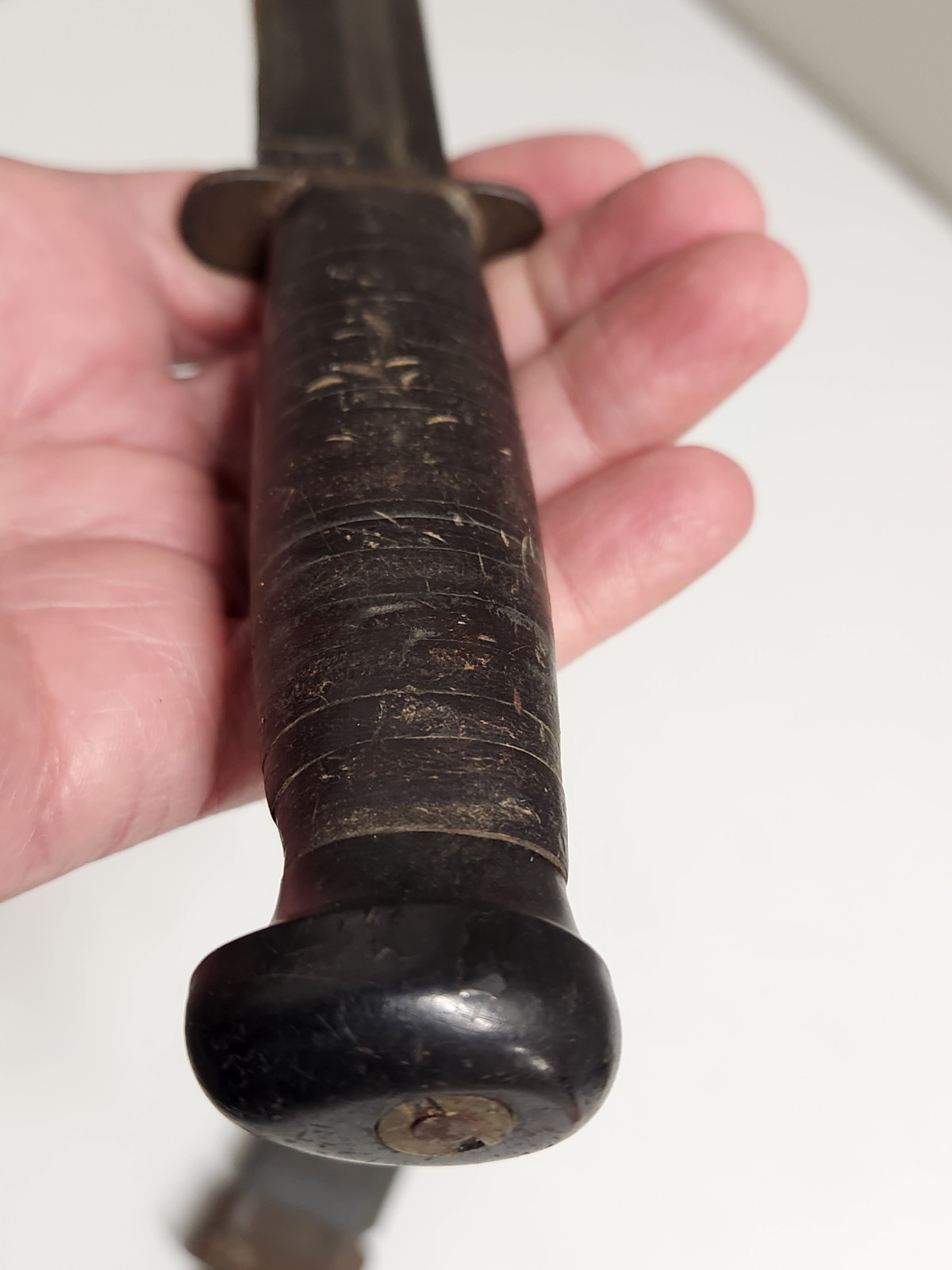 wwii camillus knife U.S.N Mark 1 Lighting Knife With Sheath