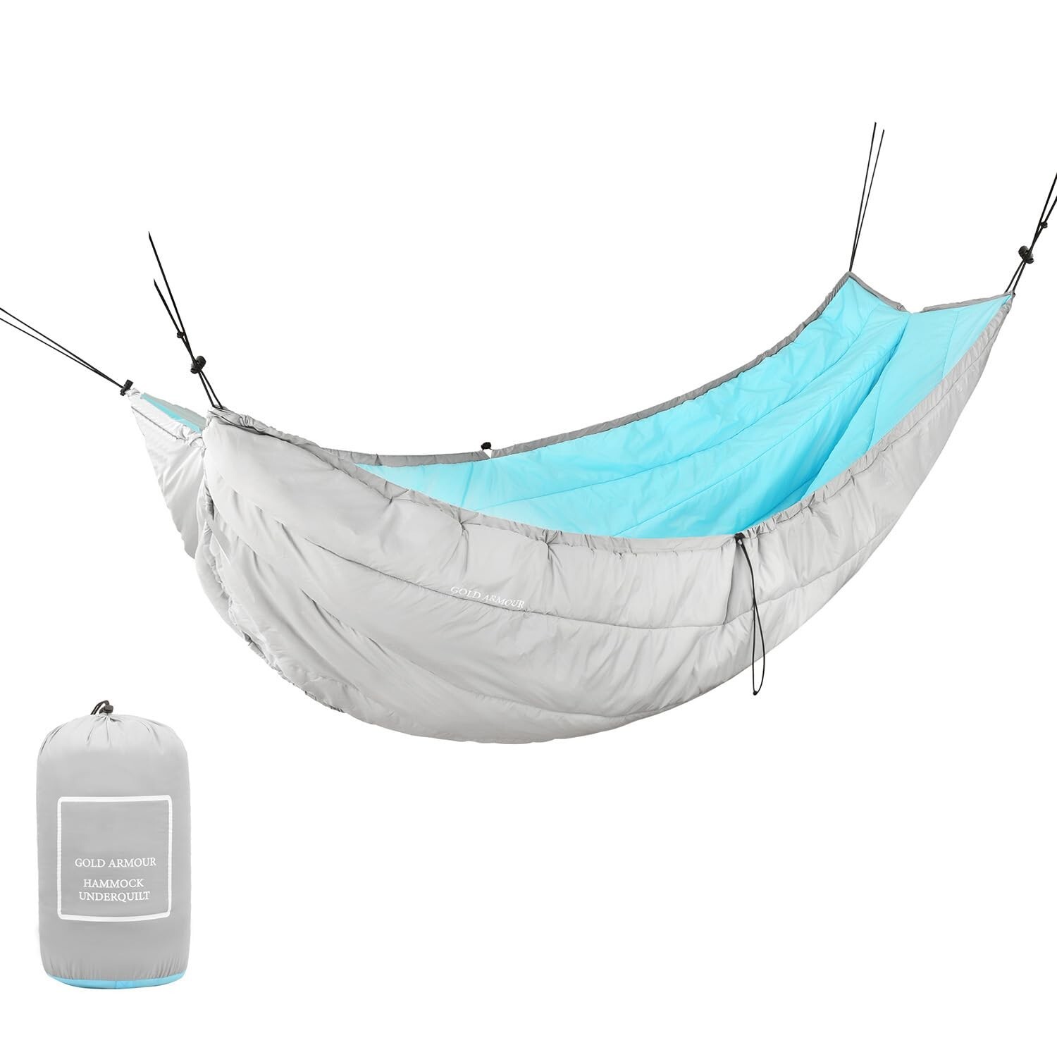 Outdoor Ultralight Camping Hammock Under Quilt Winter Thermal Blanket Underquilt