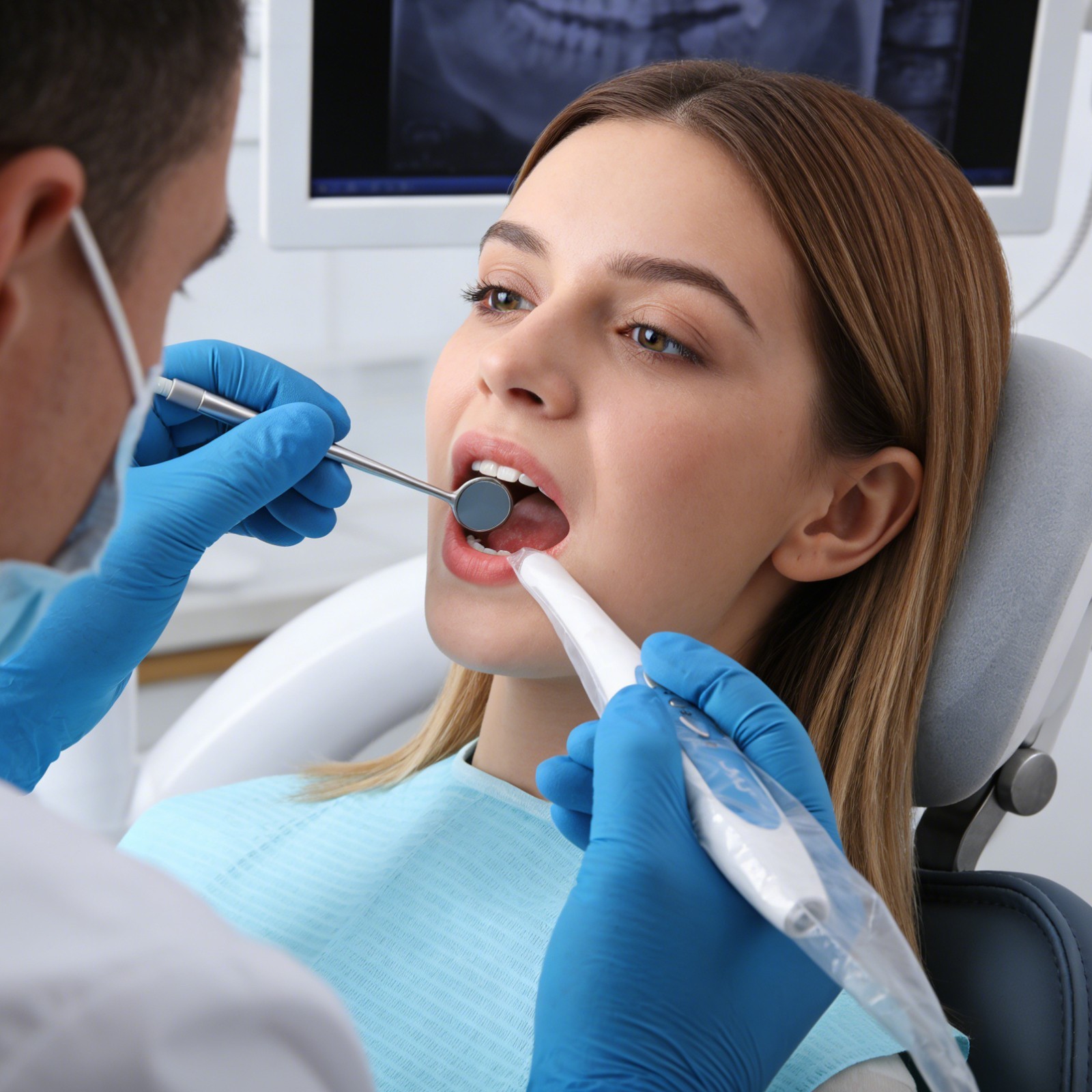 Lot Dental Disposable Intraoral Camera Sleeves Sheath Transparent 10.2＂x 2.0＂