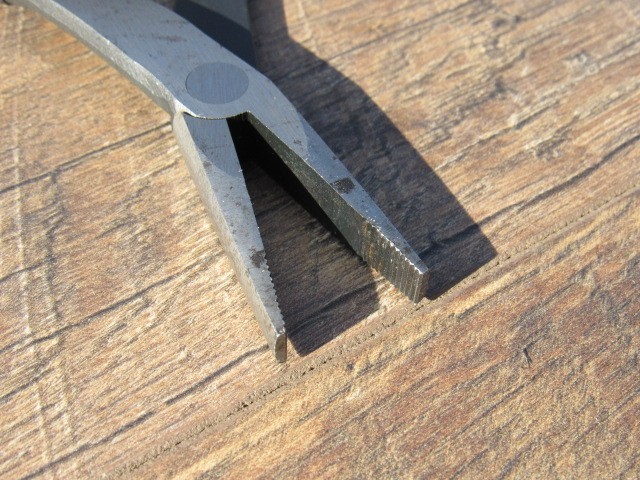 CRAFTSMAN TOOLS 9- 45807 8" DUCK BILL LONG NOSE PLIERS WF 945087 MADE IN USA