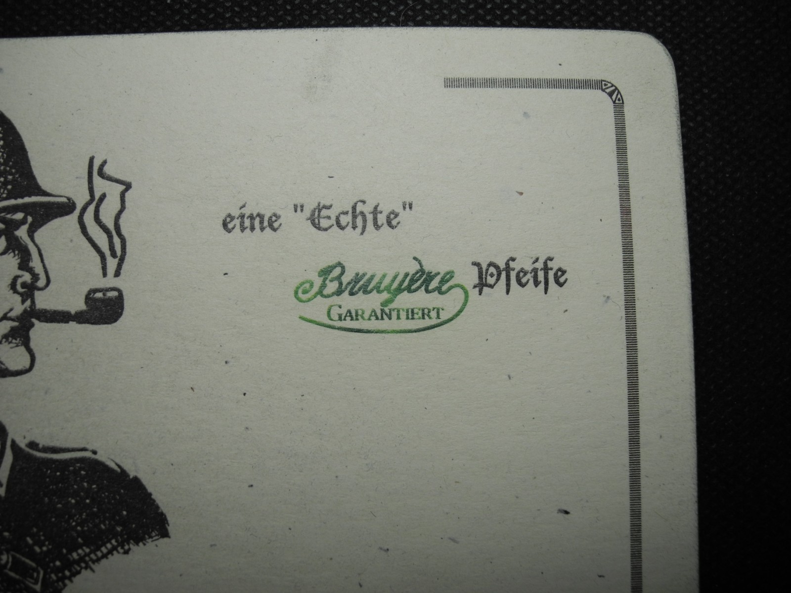 WW2 German Wehrmacht Heer smoking pipes X2 & card - VERY RARE!