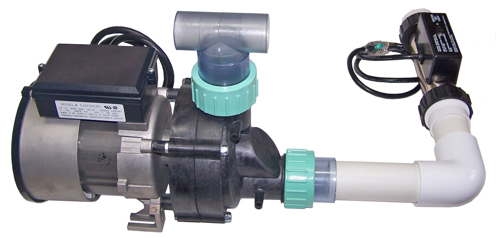 Jetted Bathtub Heater - Hydro-Quip - Heat Master (VAC) - 1.5KW Output, 120volts