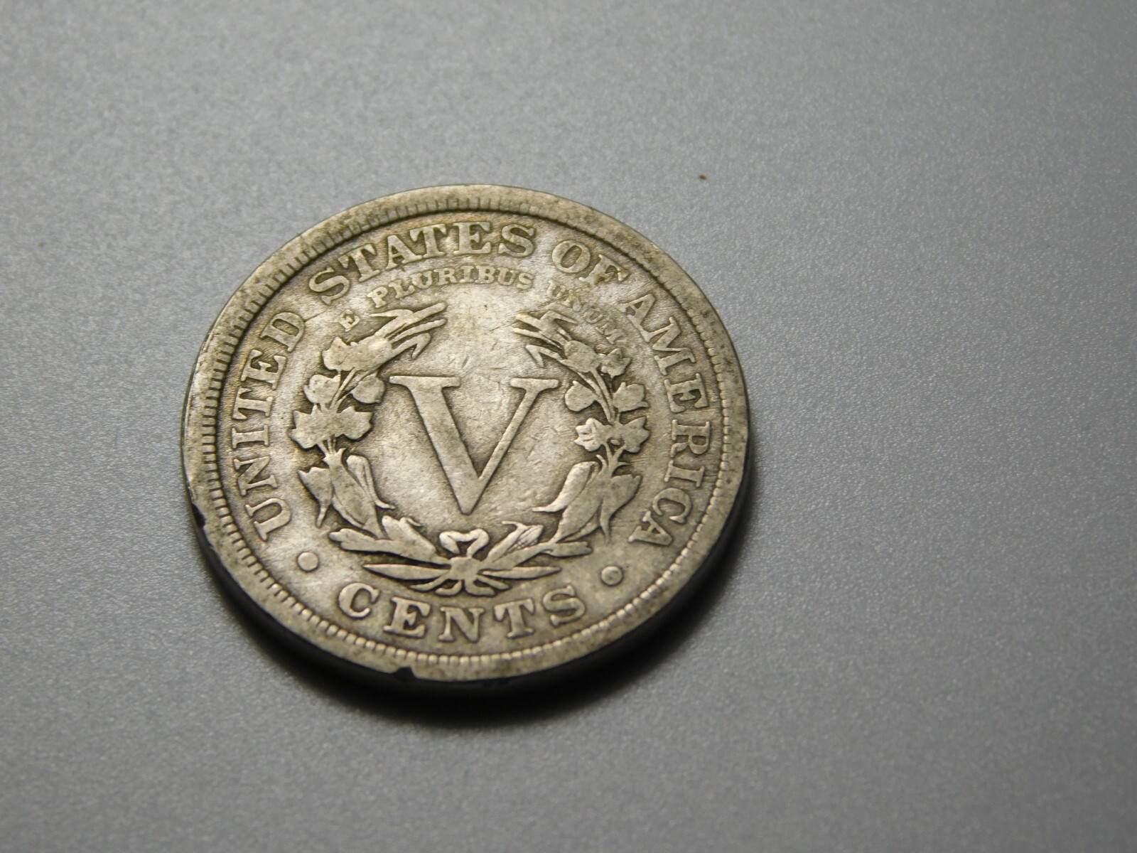 US COIN 1901 LIBERTY HEAD V NICKEL