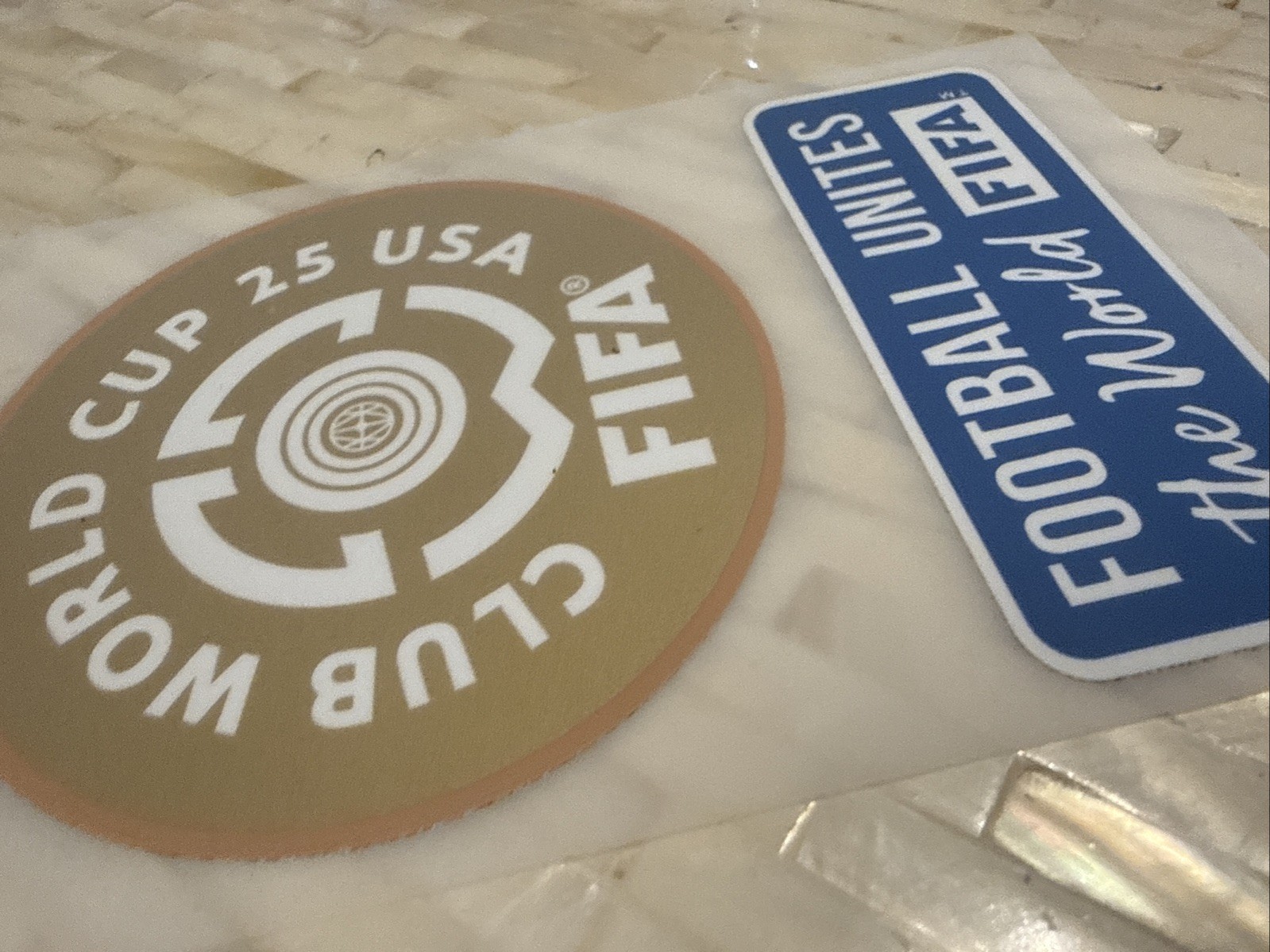 2025 USA FIFA Club World Cup Jersey Sleeve Player Size Badge Patch Iron print on