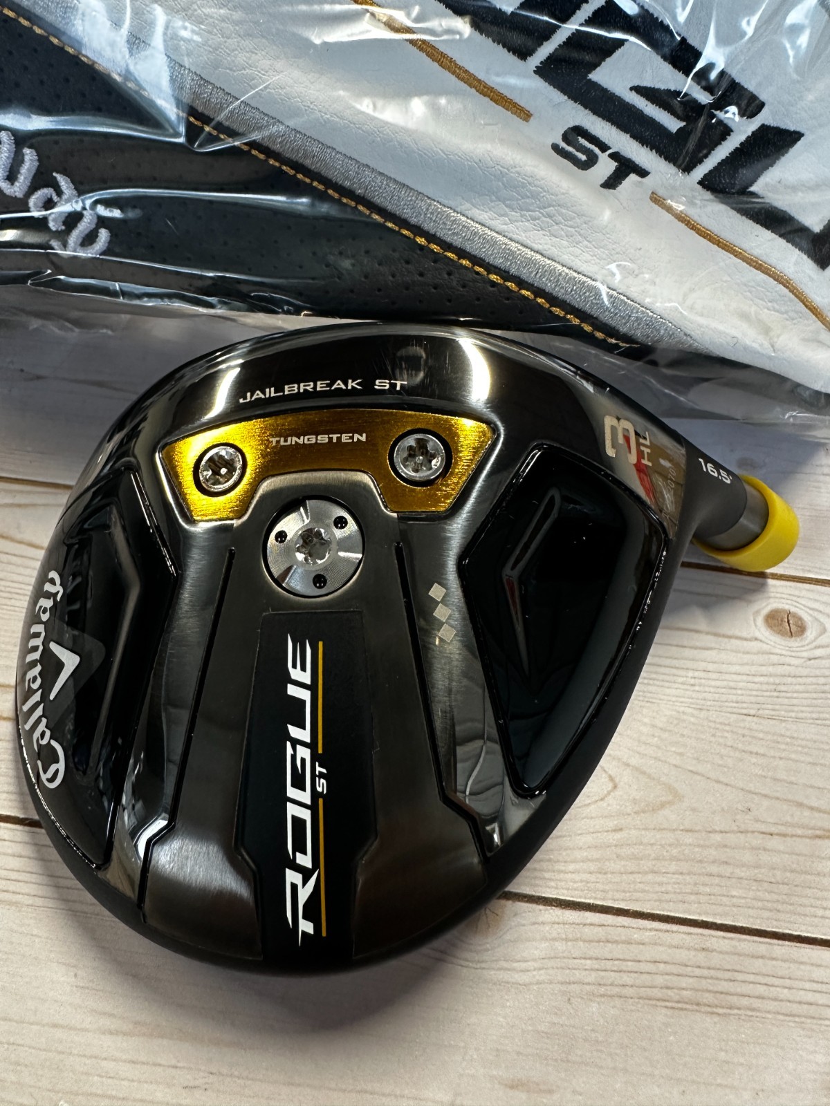 *NEW* Callaway Rogue ST Tour Issue TCV 16.5* Triple Diamond 3HL Fairway Head