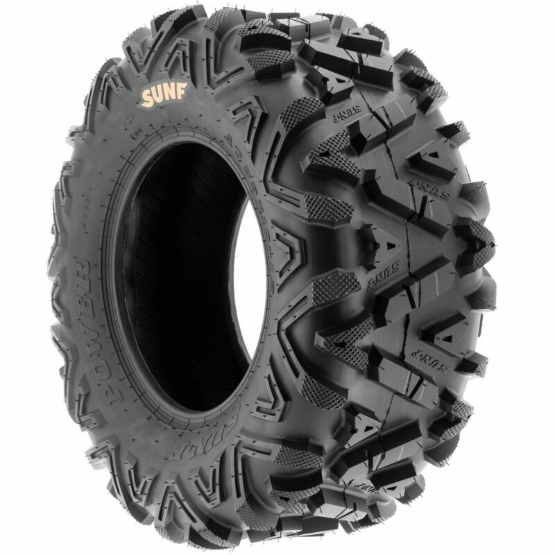 SunF ATV UTV TIRES FULL SET 4 - 25x8-12 25x8x12 Front 25x10-12 25x10x12 Rear 6PR