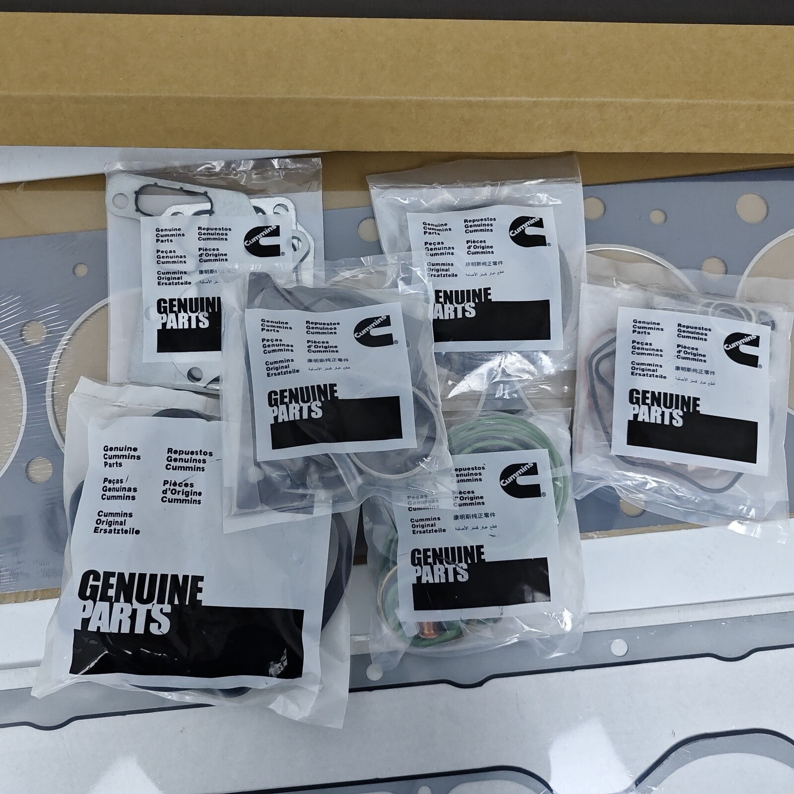 Upper Engine Head Gasket Kit 2881767 4376104 for Cummins ISX ISX15 QSX 4352146