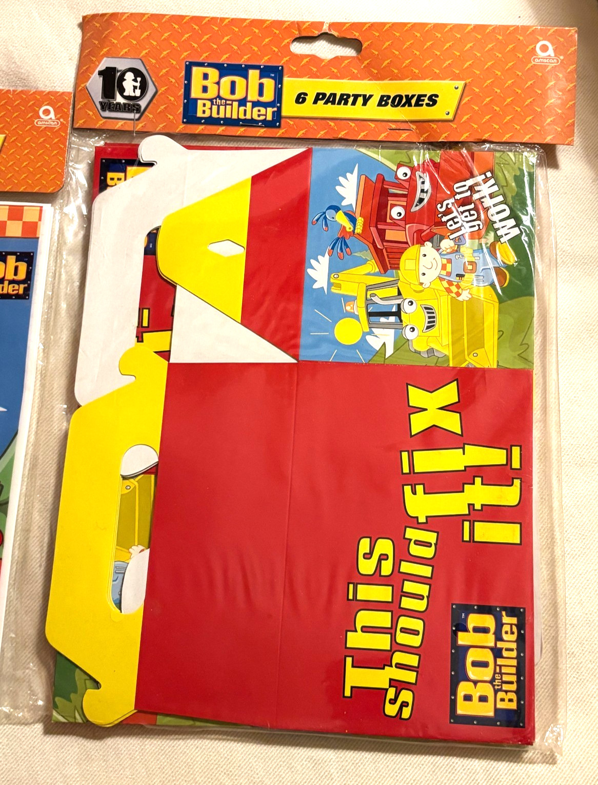 Bob The Builder Party Supplies Party Loot Bags & Party Boxes 14 Count Total