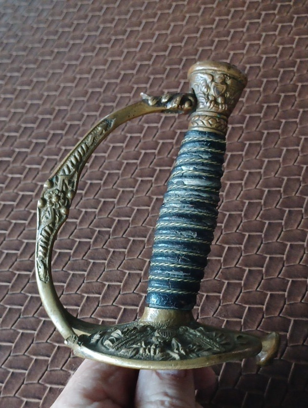 U.S. Army Officer Dress Sword Model 1902 Eagle Guard Solingen Blade c.1895–1918