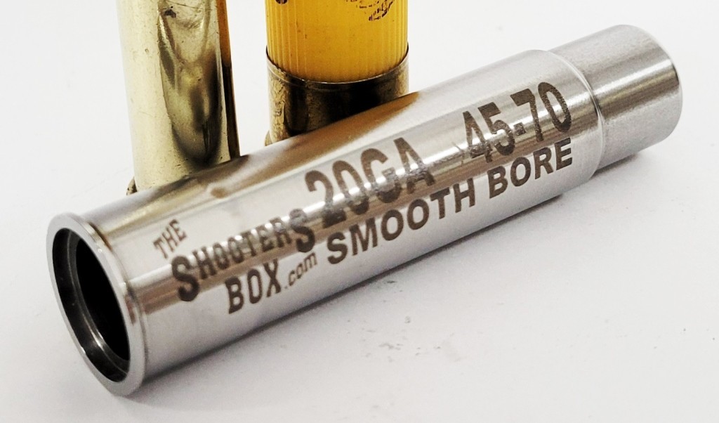 20GA to 45-70 Shotgun Adapter - Stainless Steel - Free Shipping!