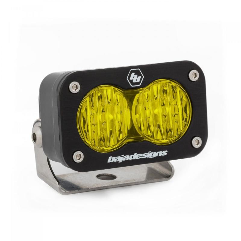 Baja Designs For S2 Sport Wide Cornering Pattern LED Work Light - Amber