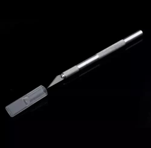 Hobby Exacto Knife X-Acto Set 6x #11 Blades + Handle Craft Tool Engraving Iphone