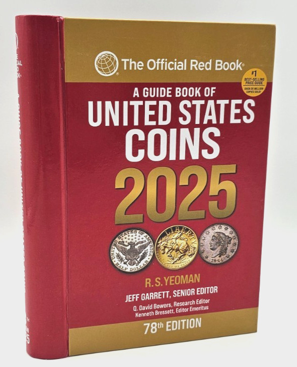 The Official Red Book - 2025 Guide Book of United States Coins Hidden Spiral