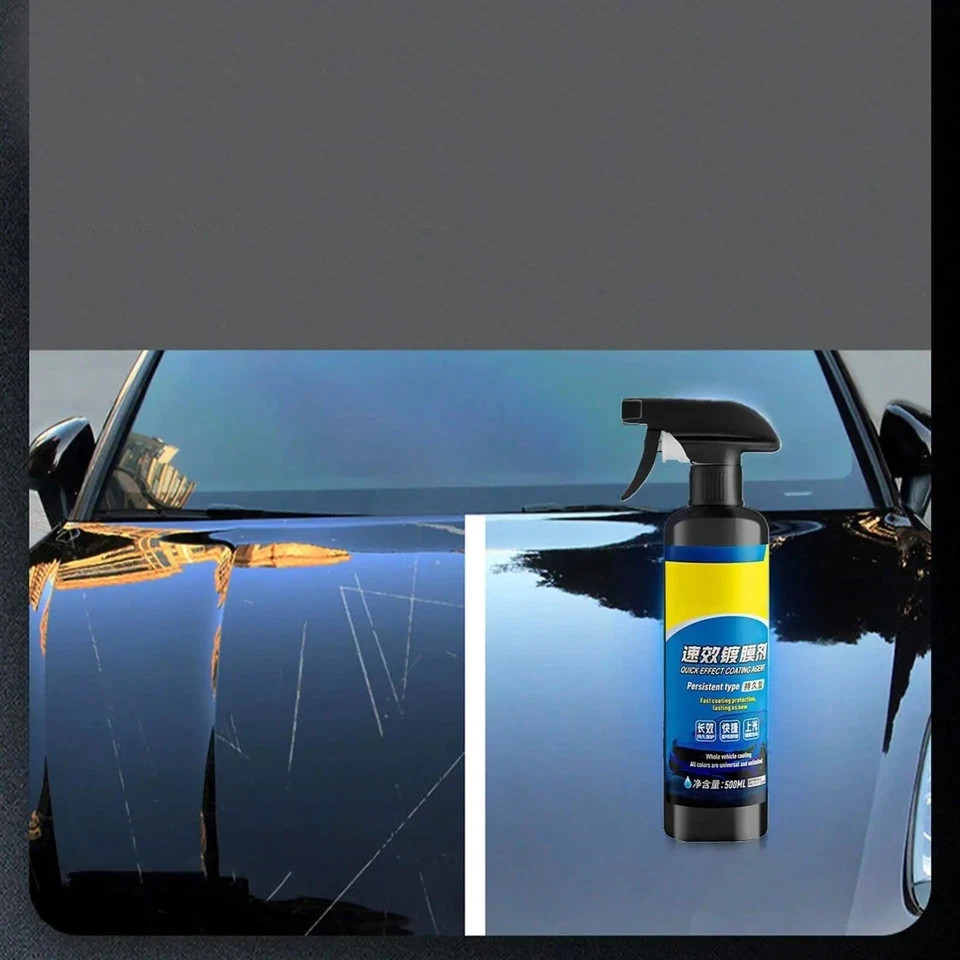 Car Coating Spray, Sopami Waterproof Layer Quick Effect Stains Agent 500ml USA**