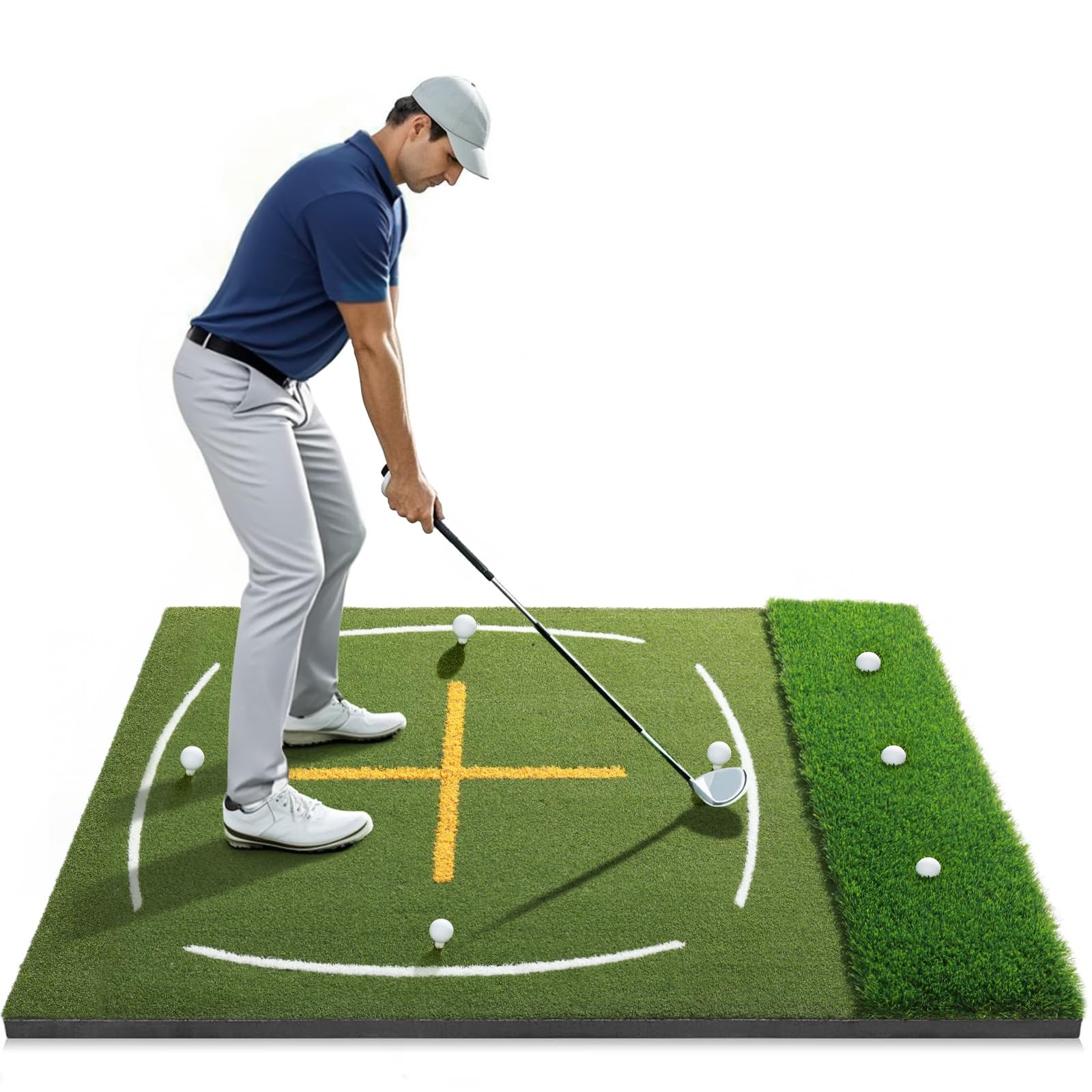 5 x 5 Golf Hitting Mat | Premium Turf for Realistic Practice Experience