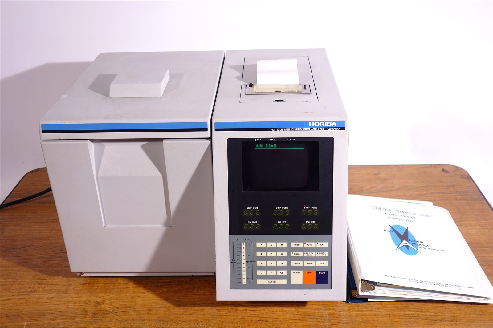 Horiba CAPA-700 Particle Size Distribution Analyzer