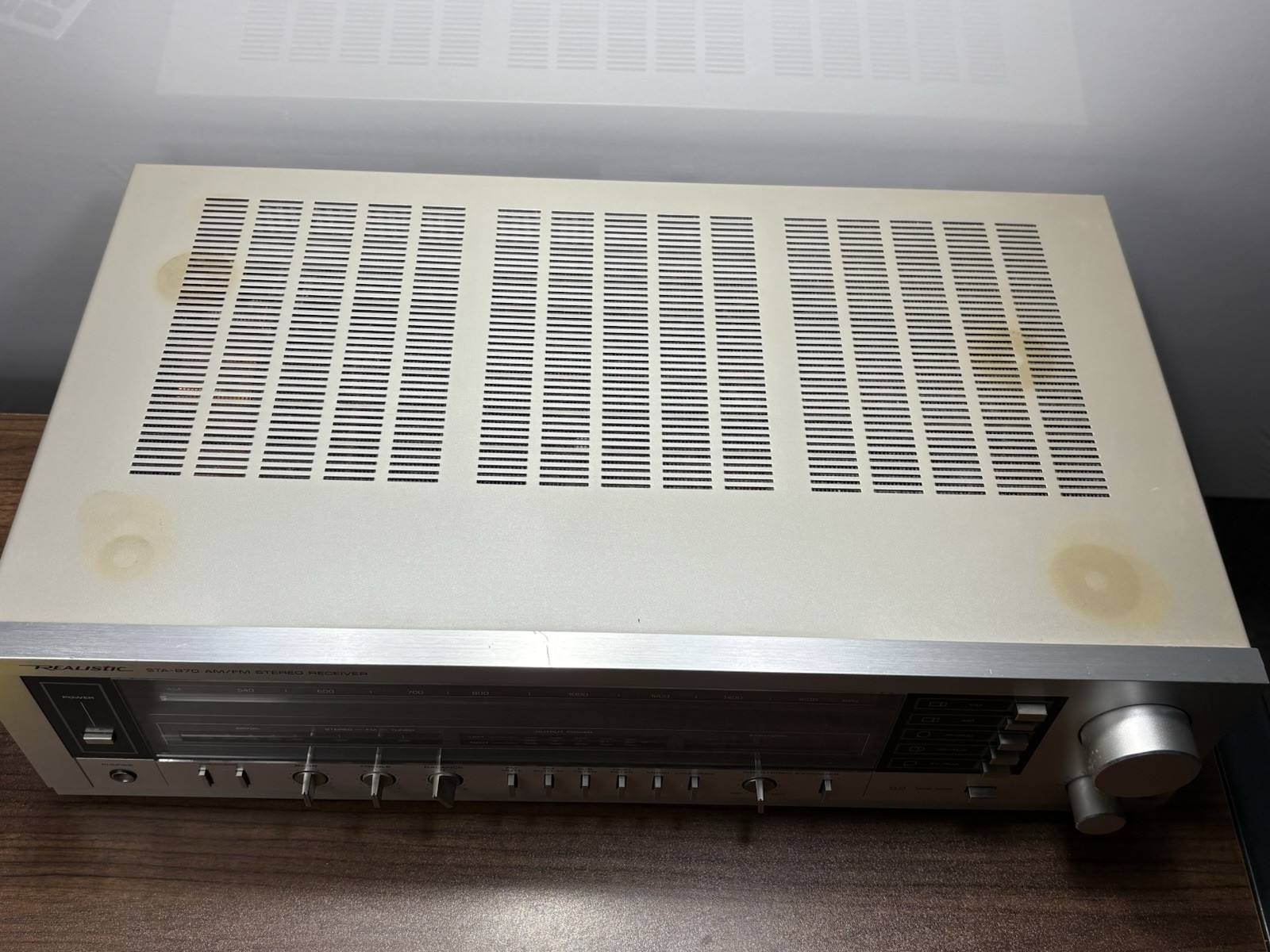 Vintage Realistic STA-870 65W AM/FM Stereo Receiver Tested Works Great