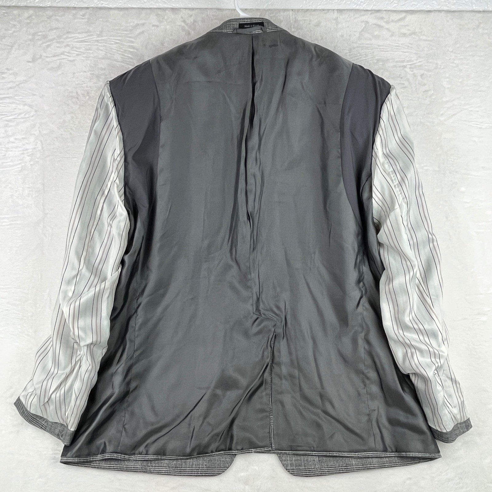 Lauren Ralph Lauren 48R Gray Glen Plaid Sport Coat Blazer Mens NWOT Classic