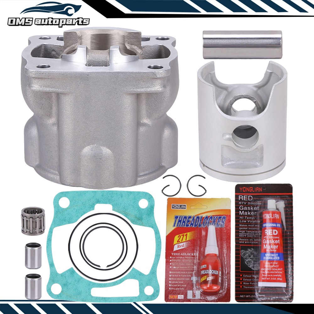 47.5mm Cylinder Piston Gasket Top End Rebuild Kit for Yamaha YZ80 1993-2001 ATV