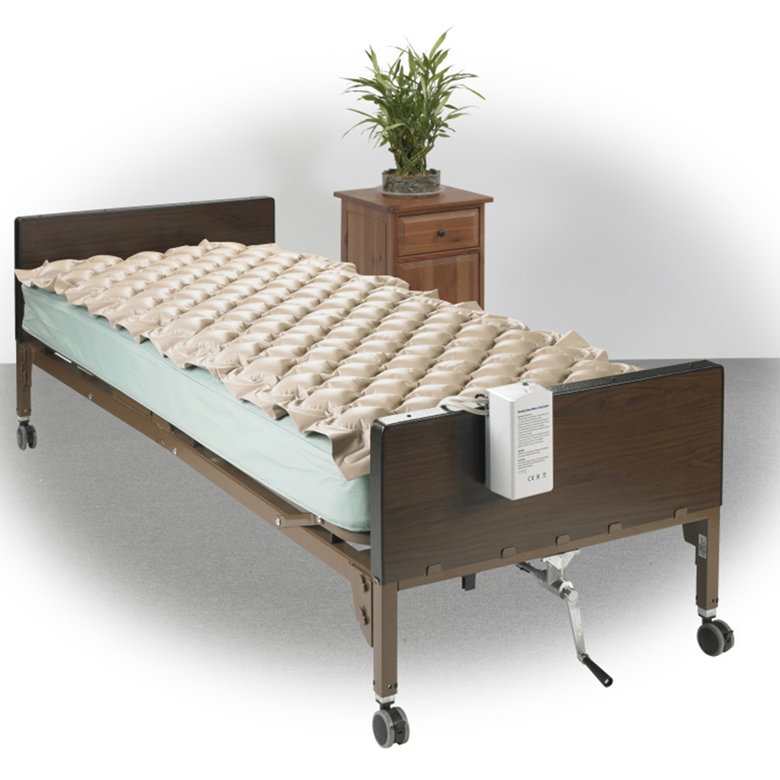 Med-Aire Mattress Overlay 78 L X 34 W X 2.5” Soft Foam Twin Bed Pad Mattress