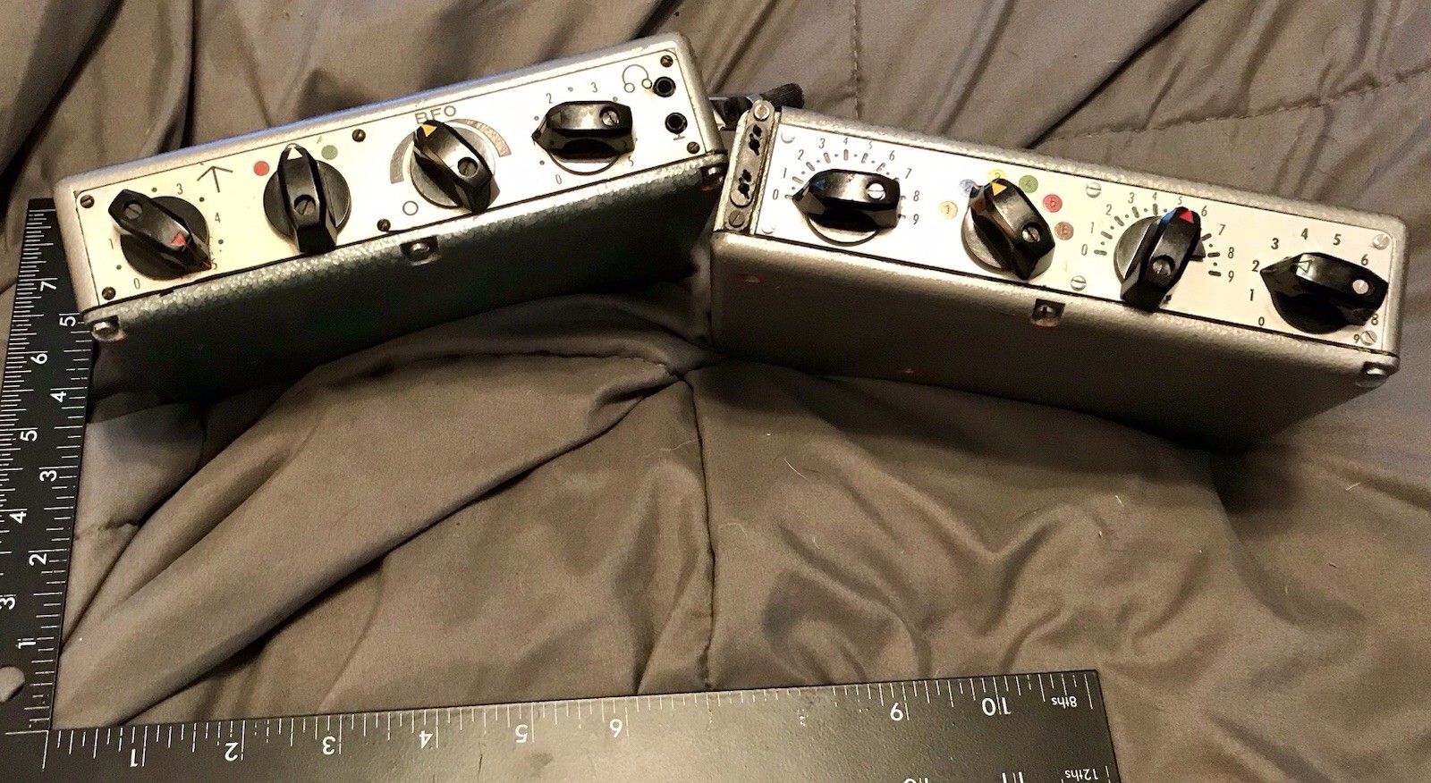 German Intelligence (BND) Spy Radio SP-15 Transmitter, Receiver, Burst Encoder